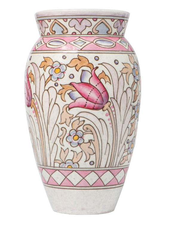 Charlotte Rhead art and craft vase